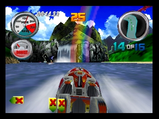 Hydro Thunder (Europe) In game screenshot